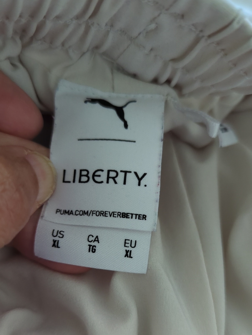 Puma X Liberty Beige Floral Track Pants - Picture 7 of 9